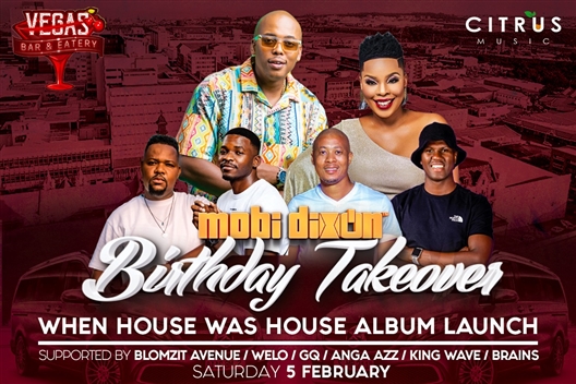 Mobi Dixon Bday Takeover & When House Was House Album Launch